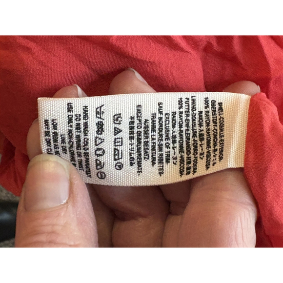 Free People Red Floral Mini Dress - Picture 9 of 10